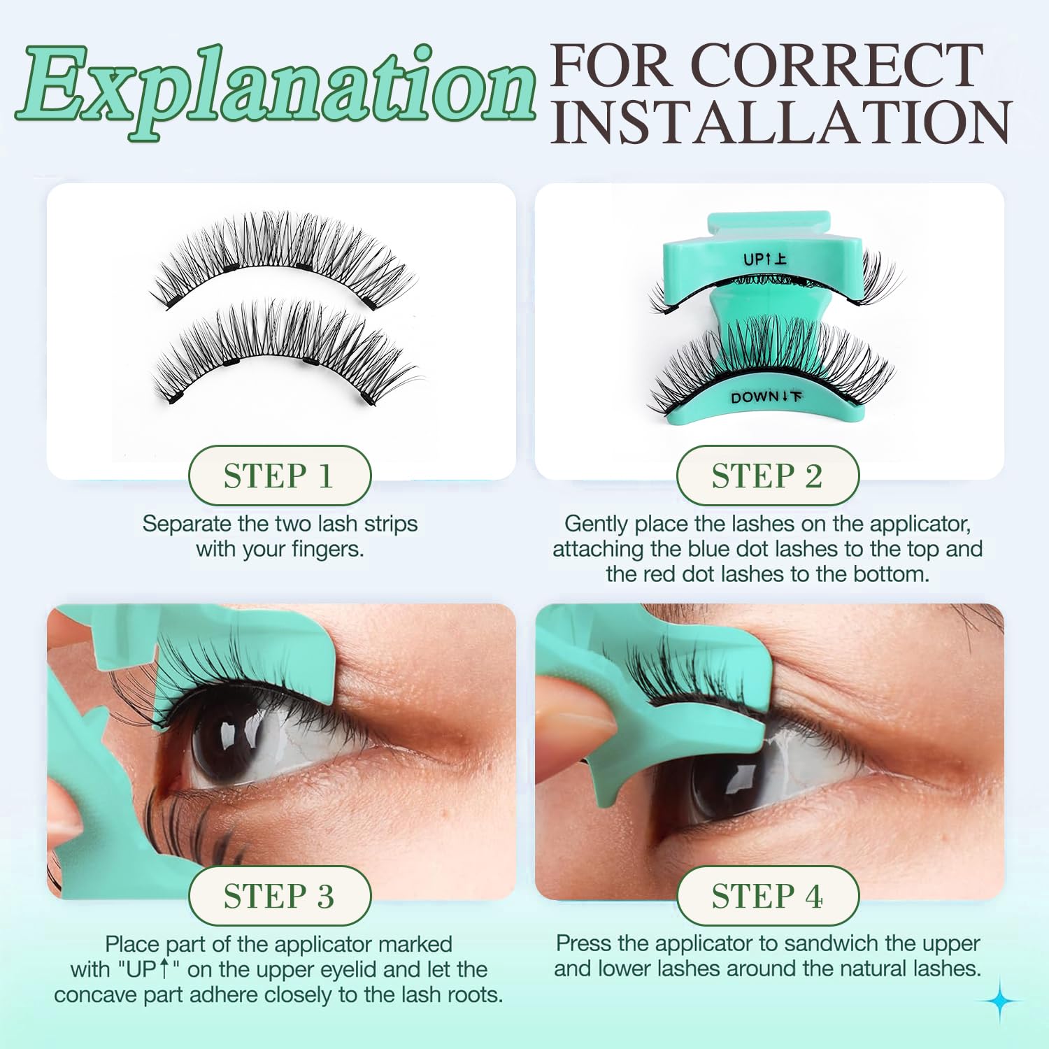 Botare glue-free lashes install in minutes for easy daily routines.