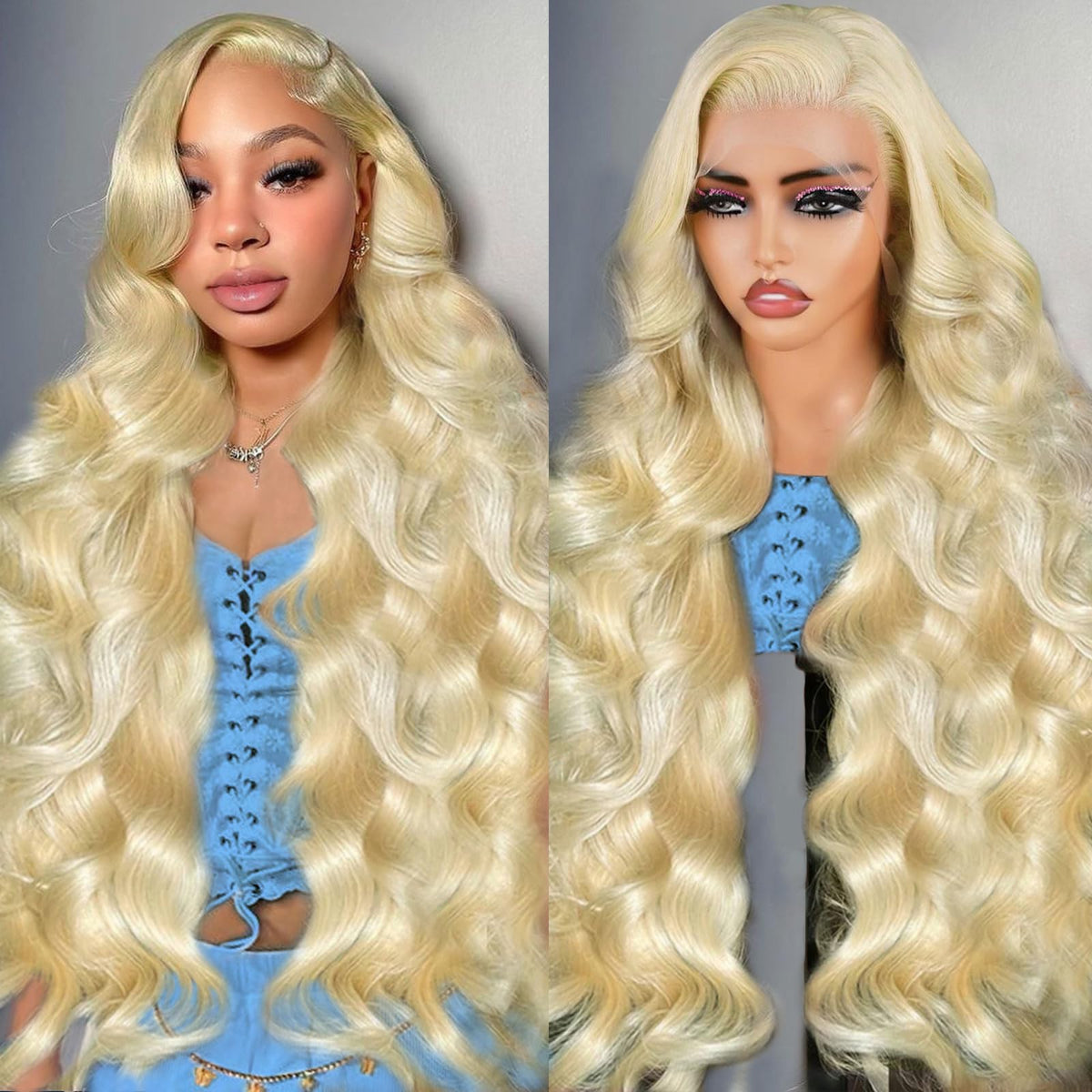 BOTNNS 613 lace front wig 28-inch body wave for dramatic volume