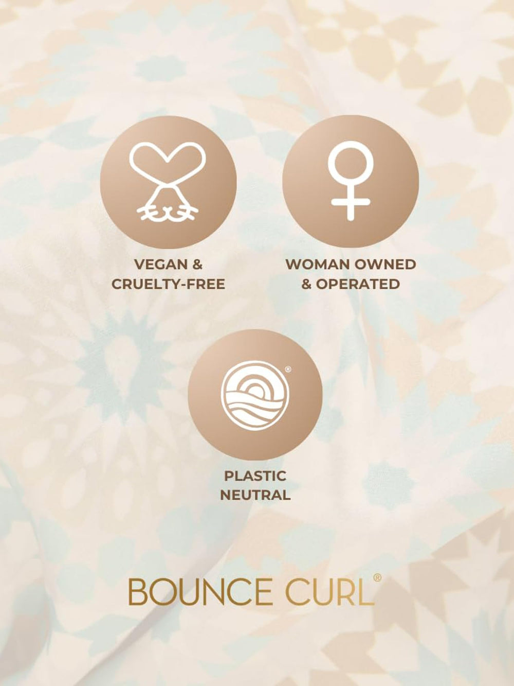 Bounce Curl frizz reduction night cap suggests smoother mornings with potential frizz control