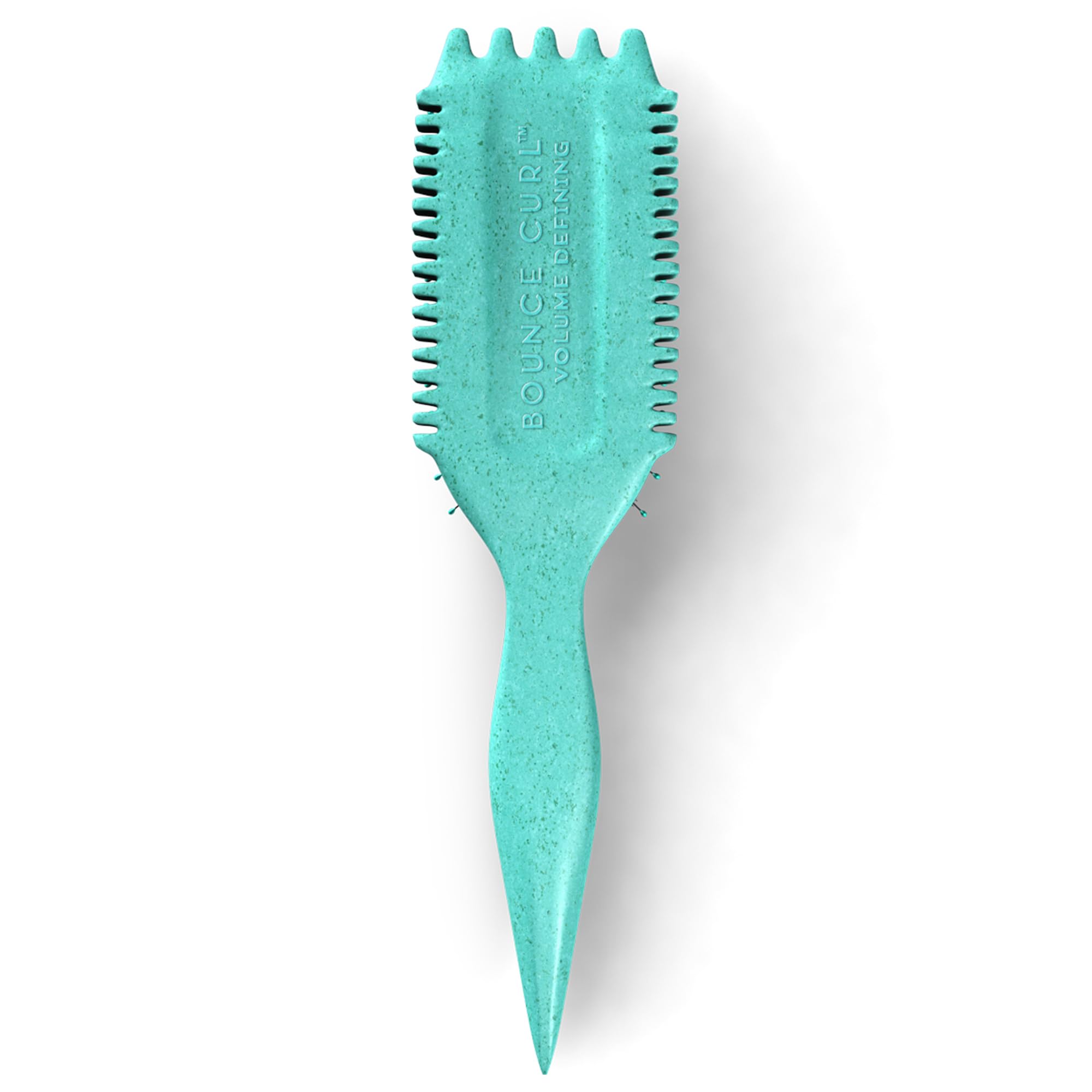 Bounce Curl ventilation hole teal enables quicker drying after washing.