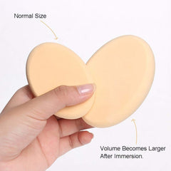 bouti1583 makeup egg wet-dry application demonstrates versatile sponge for liquid and cream products