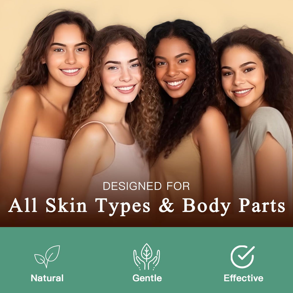 Bouvetan hypoallergenic formula supports sensitive skin areas like bikini and underarms