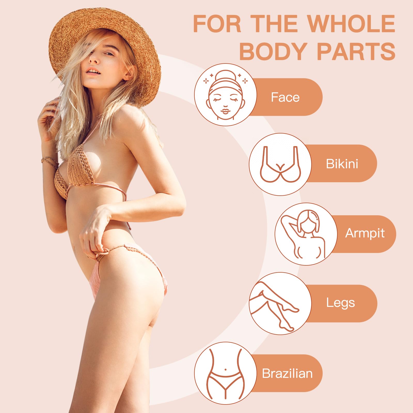 Bouvetan hypoallergenic wax beads promote skin-friendly waxing sessions