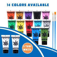 Bowitzki face paint tubes 20ml pack for versatile express makeup