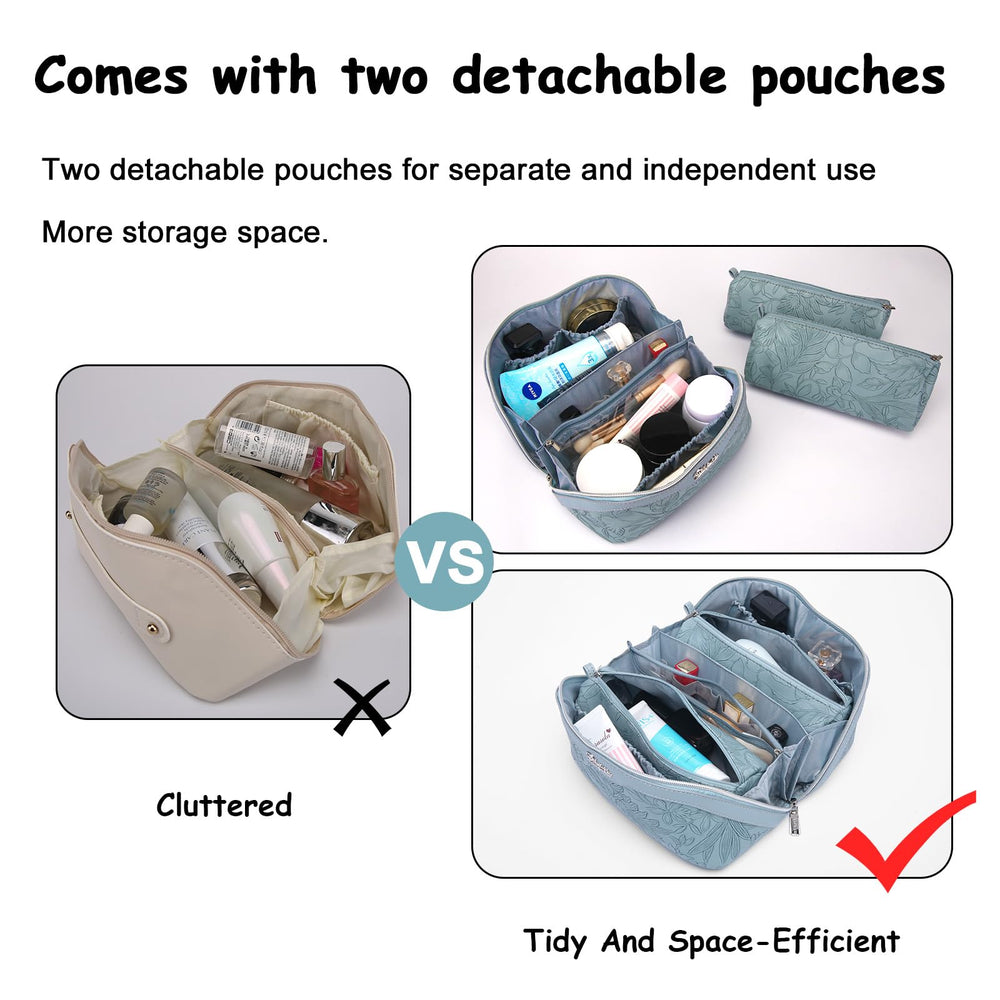 BOYATU travel makeup bag dresser bathroom use versatile styling