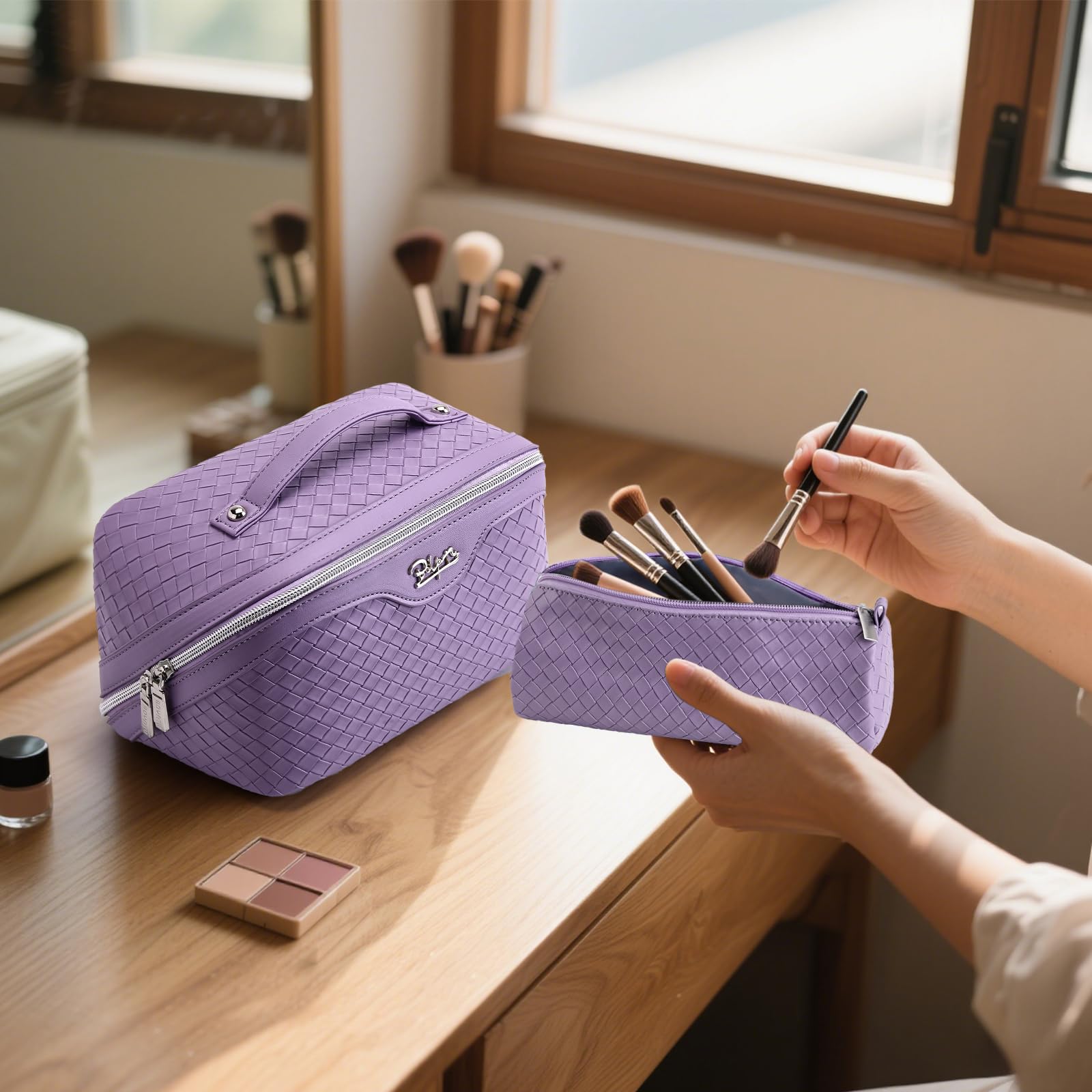 BOYATU purple dimensions 9.25-by-5.1-by-5 inches for travel planning