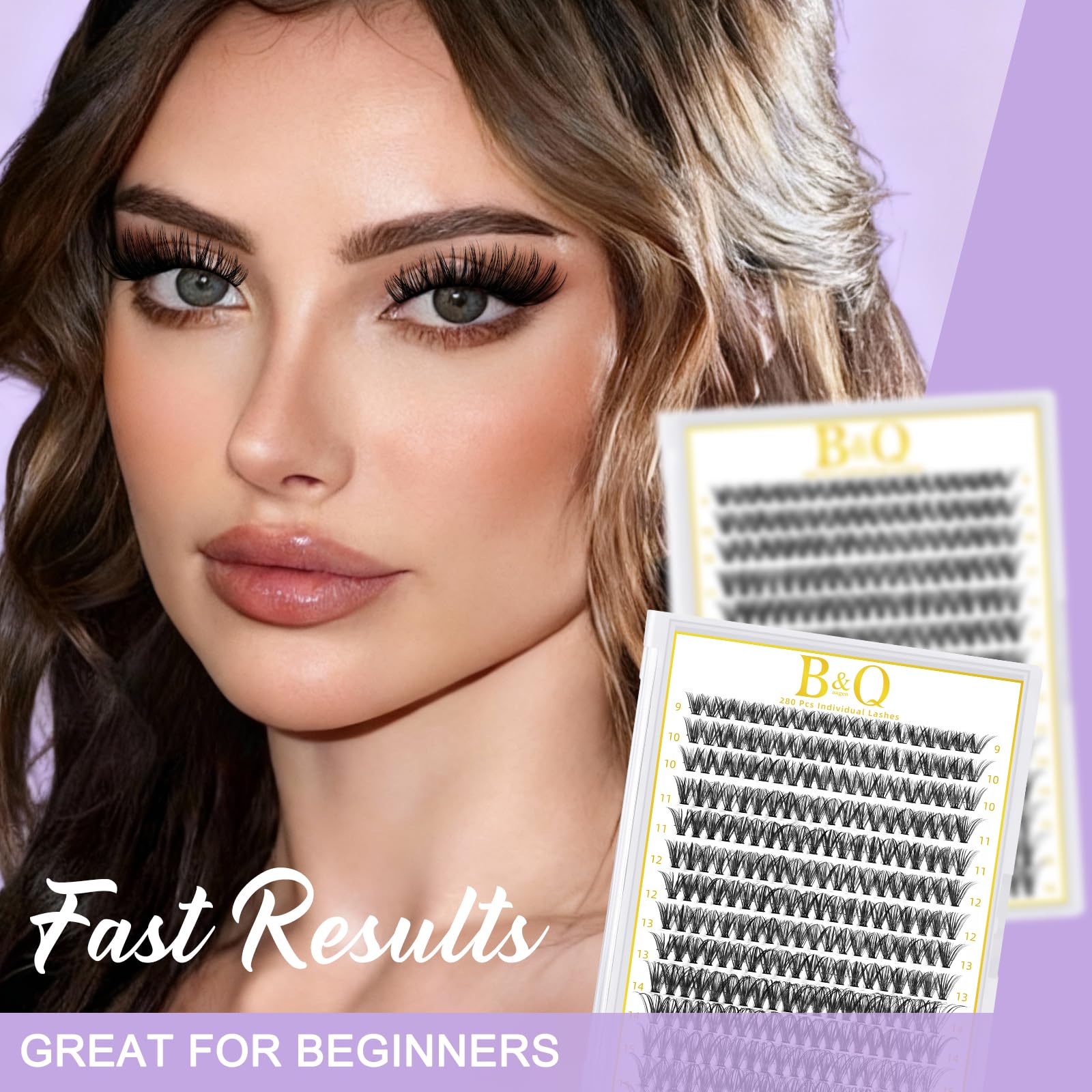 B&Qaugen DIY lash application at home saves time and money