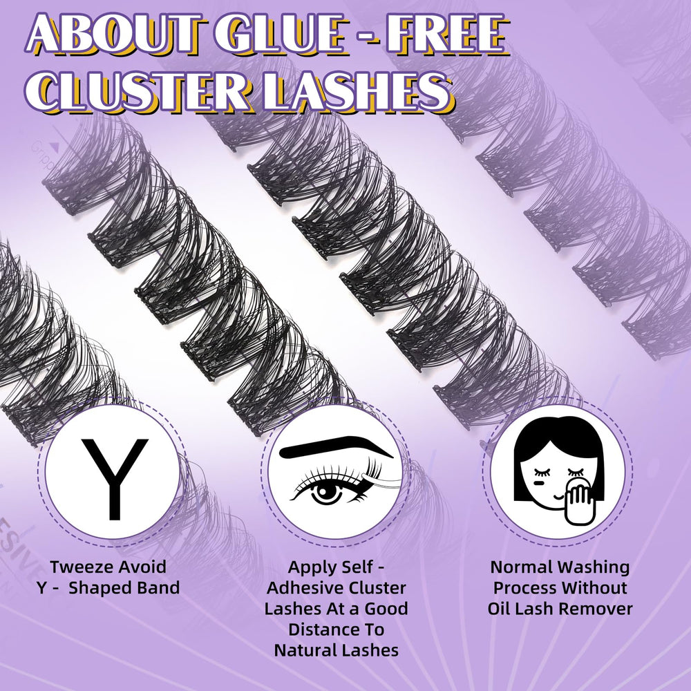 B&Qaugen fluffy wispy look for everyday, natural-volume wear.