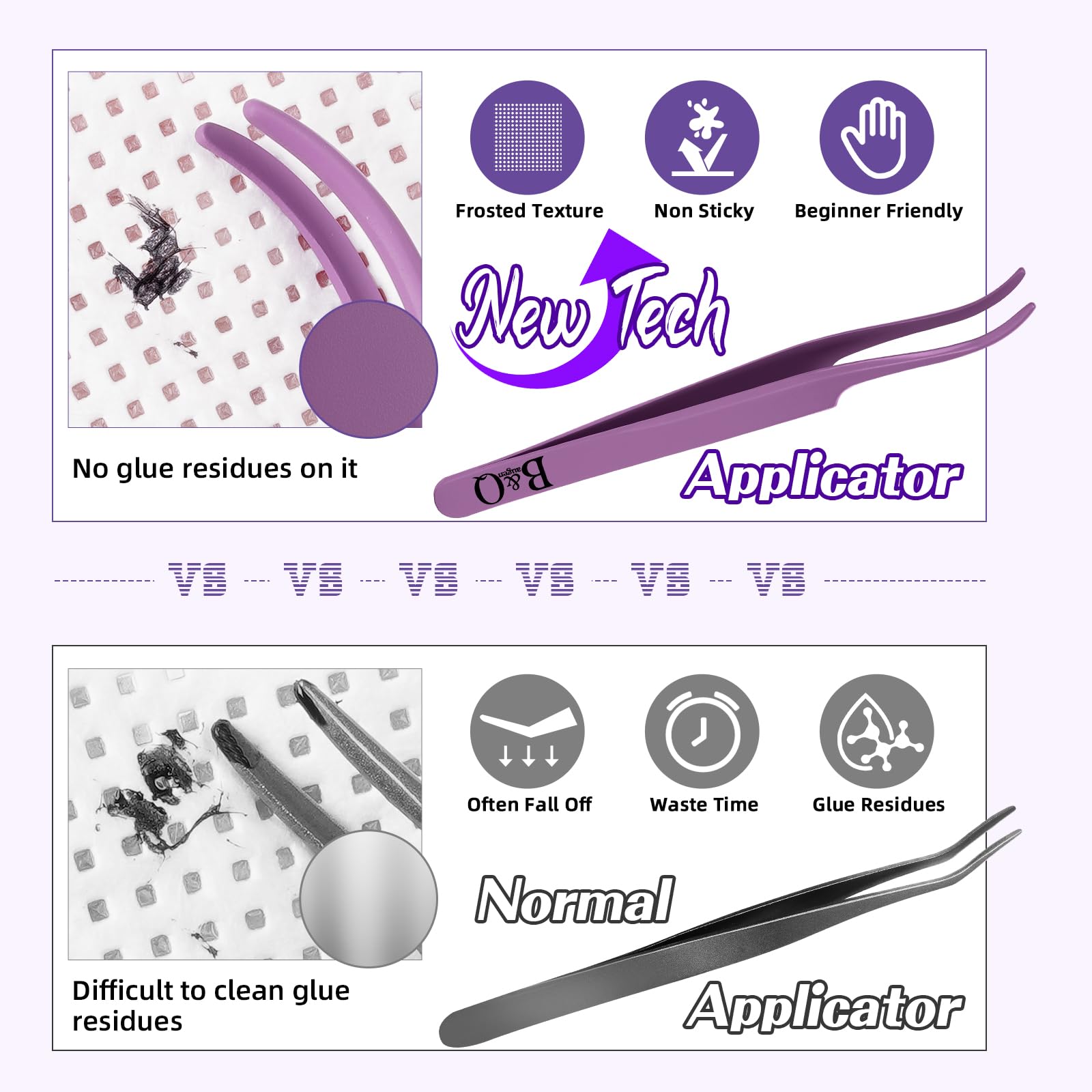 BQaugen lash-bond-seal-included supports lasting finish.