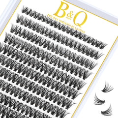 B&Qaugen lash clusters tray with 280 pieces for DIY lash kit