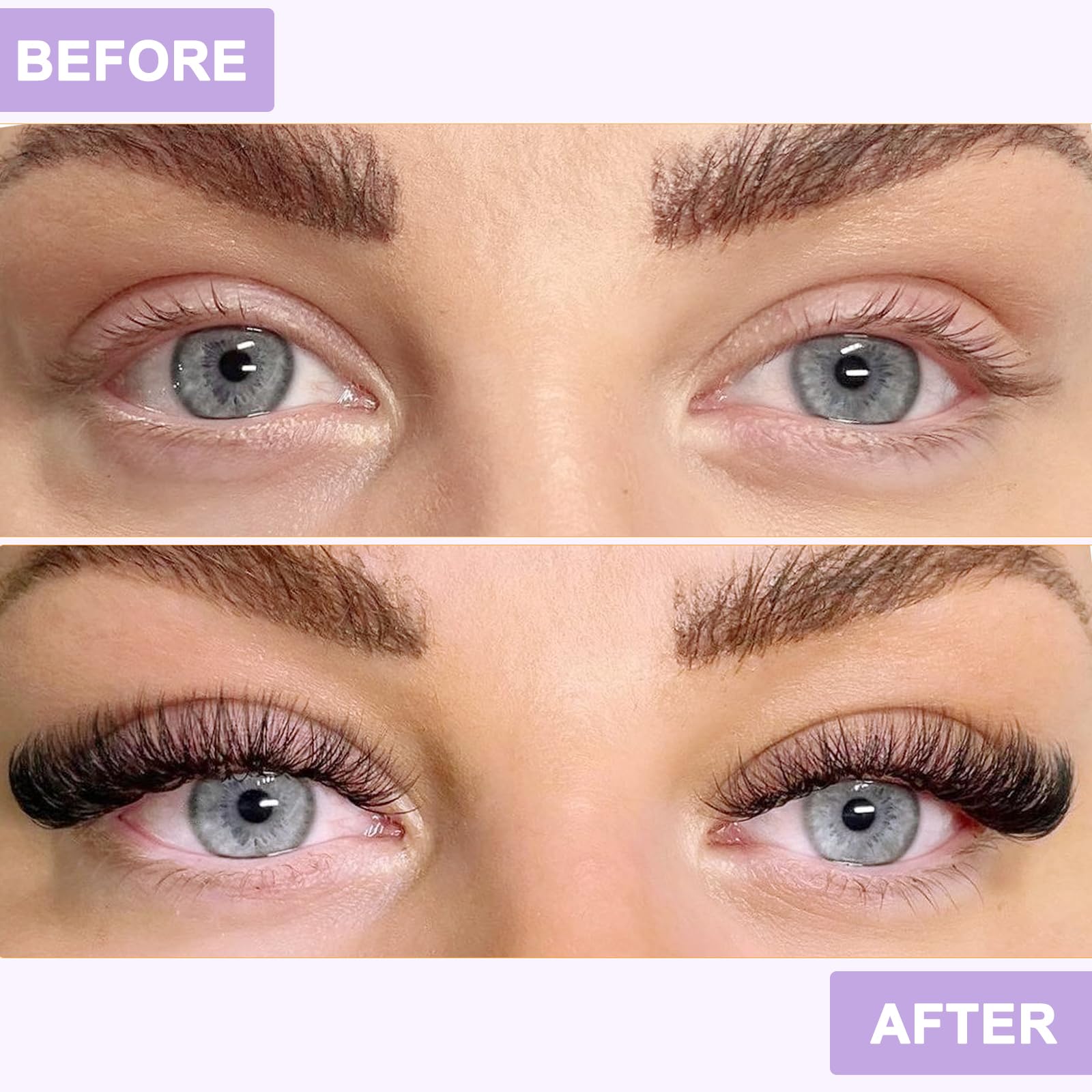 B&Qaugen natural-look clusters blend with real lashes