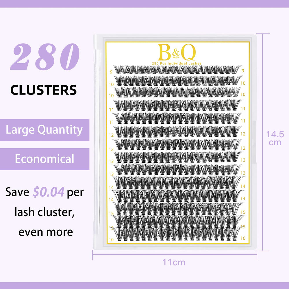 B&Qaugen soft-band lashes for comfortable wear