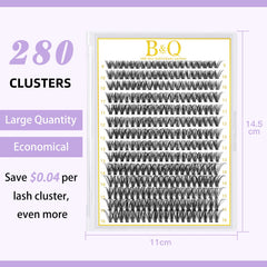 B&Qaugen soft-band lashes for comfortable wear
