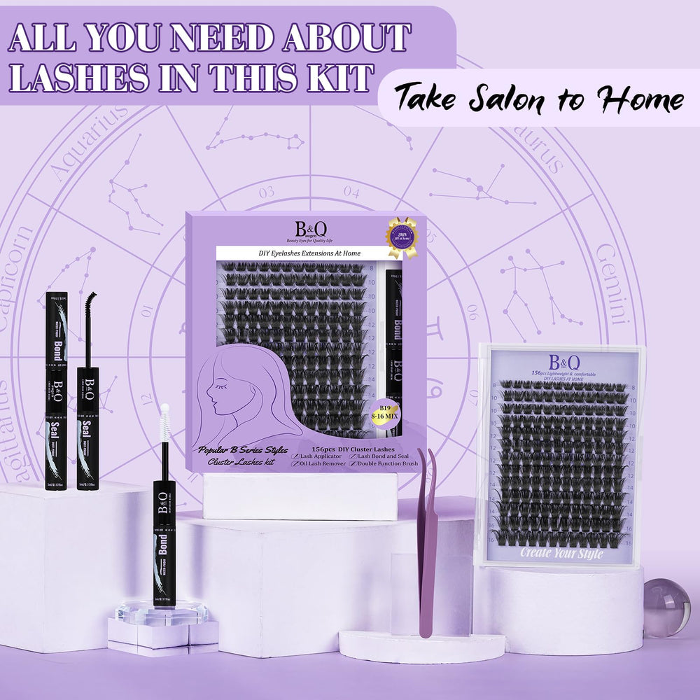 B&Qaugen Wispy Lash Clusters Kit B19 after-sales service—support when needed