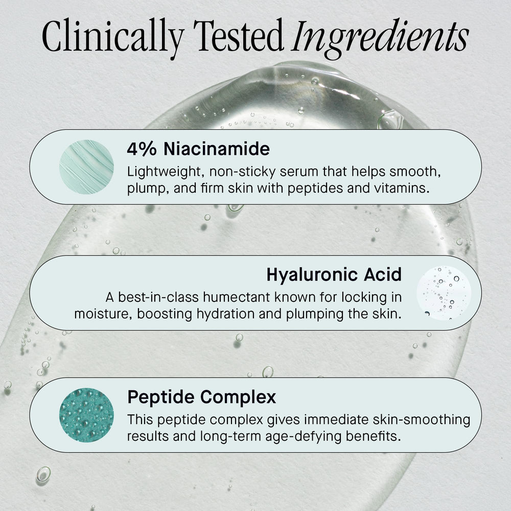 Brandefy No Needles lightweight texture appearing non sticky on skin.