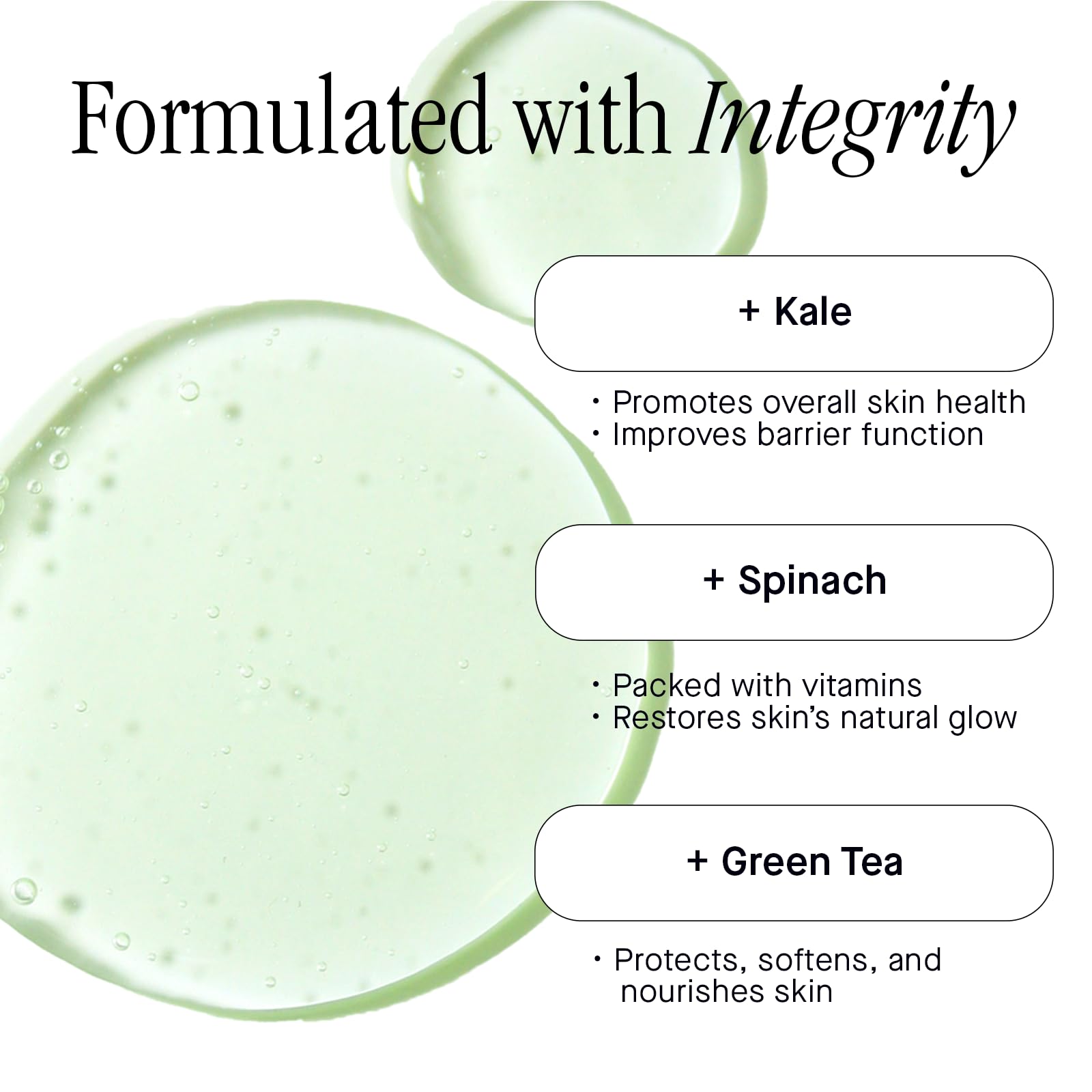 Brandefy Superfood Face Wash gel texture, provides a refreshing, non-drying cleanse.