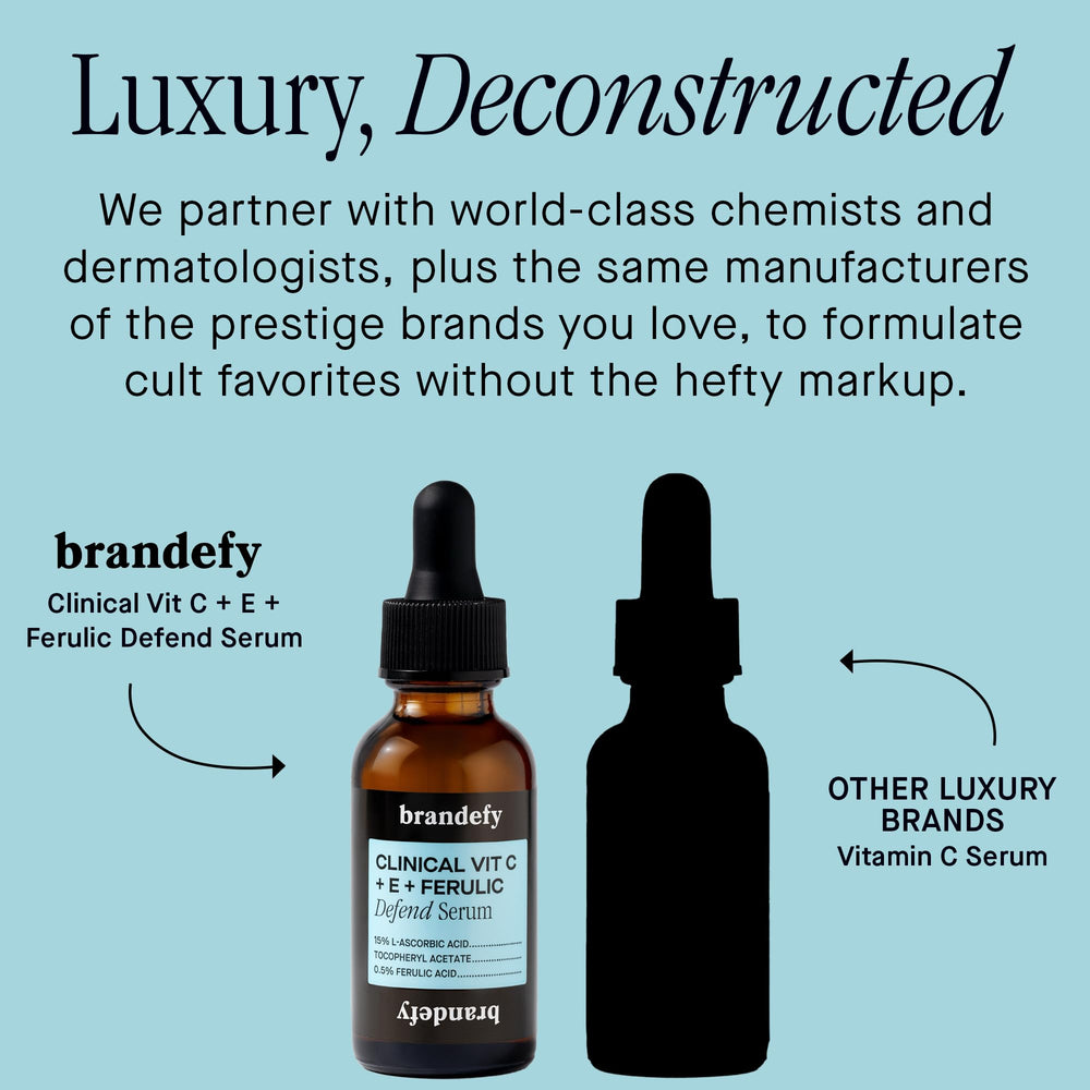 Brandefy Vitamin C Serum application hand shows easy daily use.