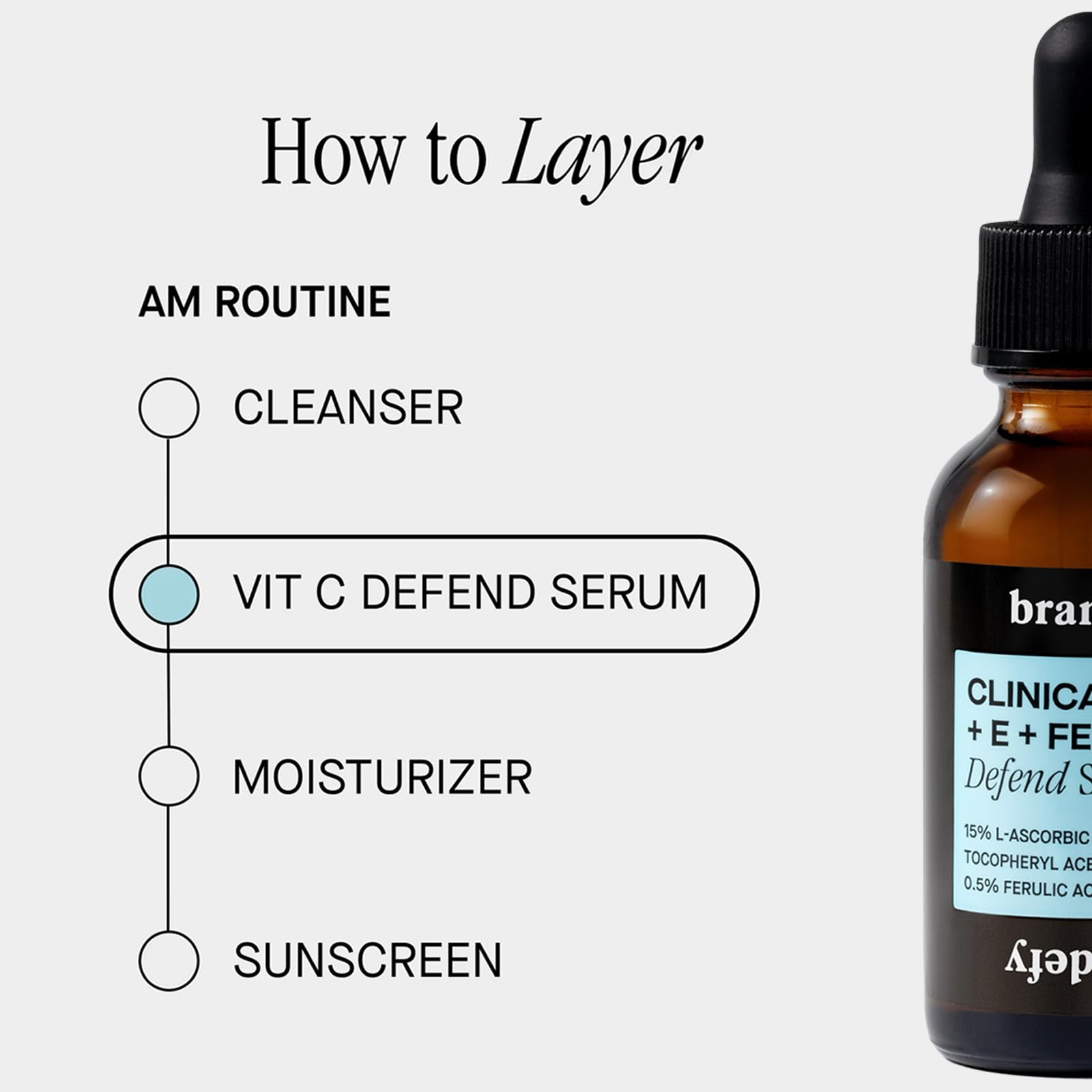 Happy user enjoying vibrant skin with Brandefy Vitamin C Serum.