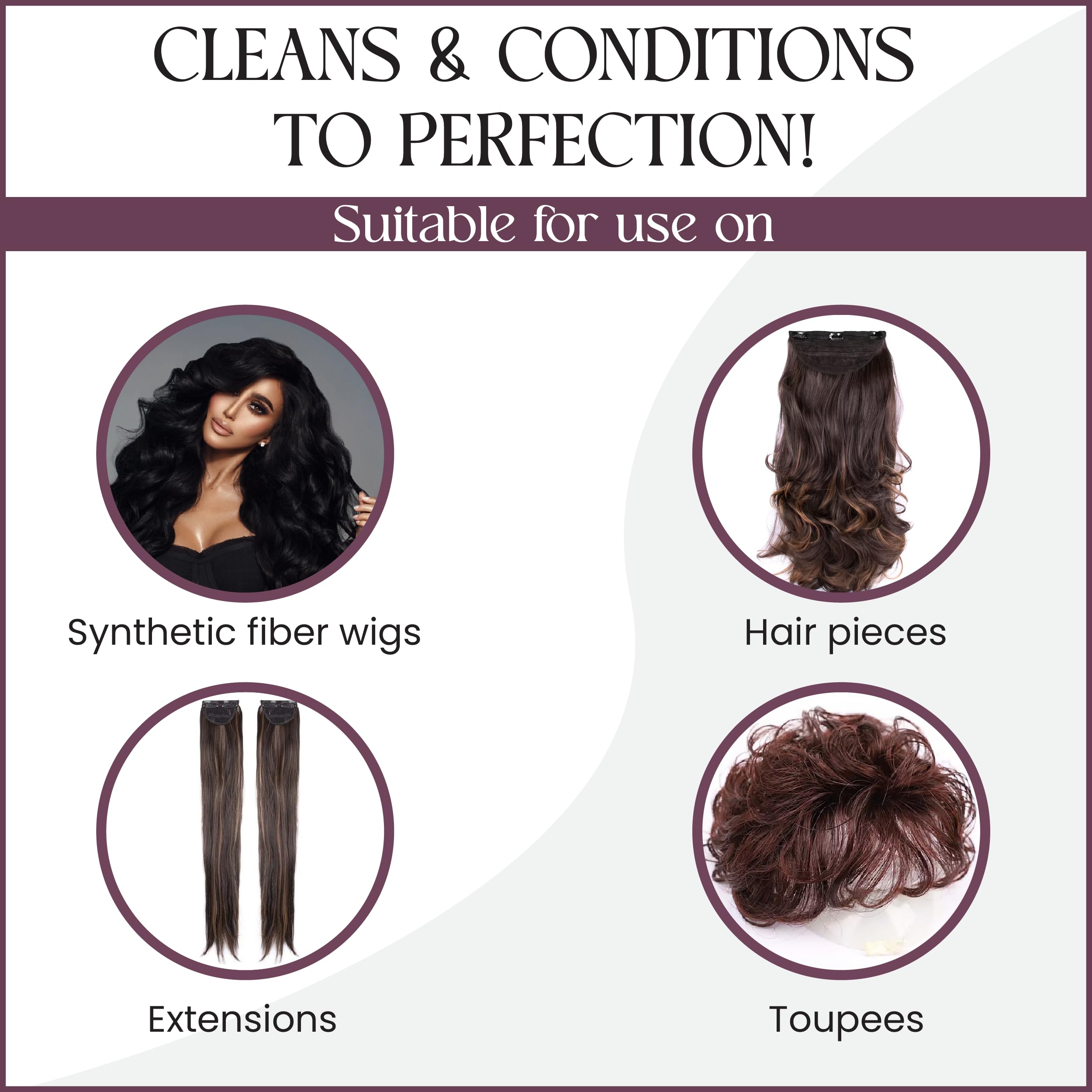 Brandywine Non Static Shampoo lather closeup demonstrates thorough cleansing without harsh stripping.