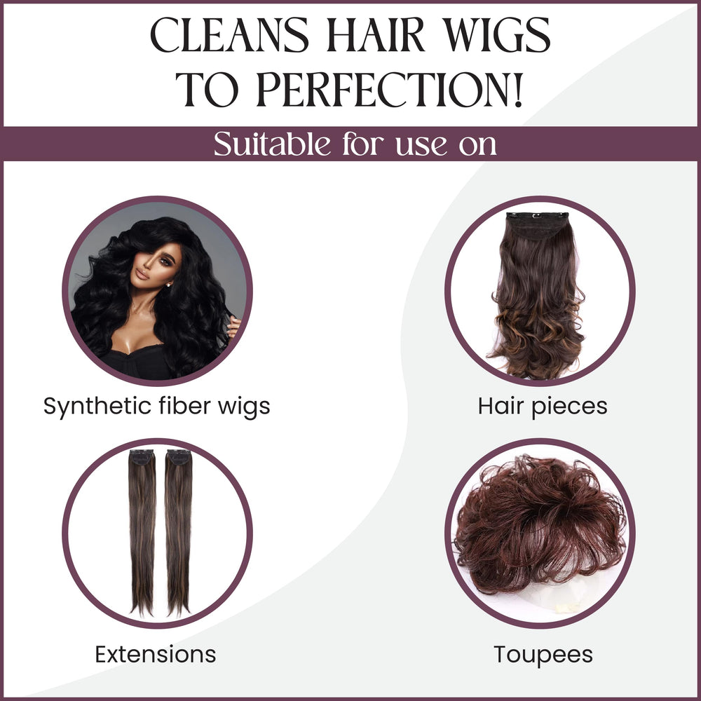Brandywine Non Static Shampoo rich-lather on fibers delivers clean, glossy results.