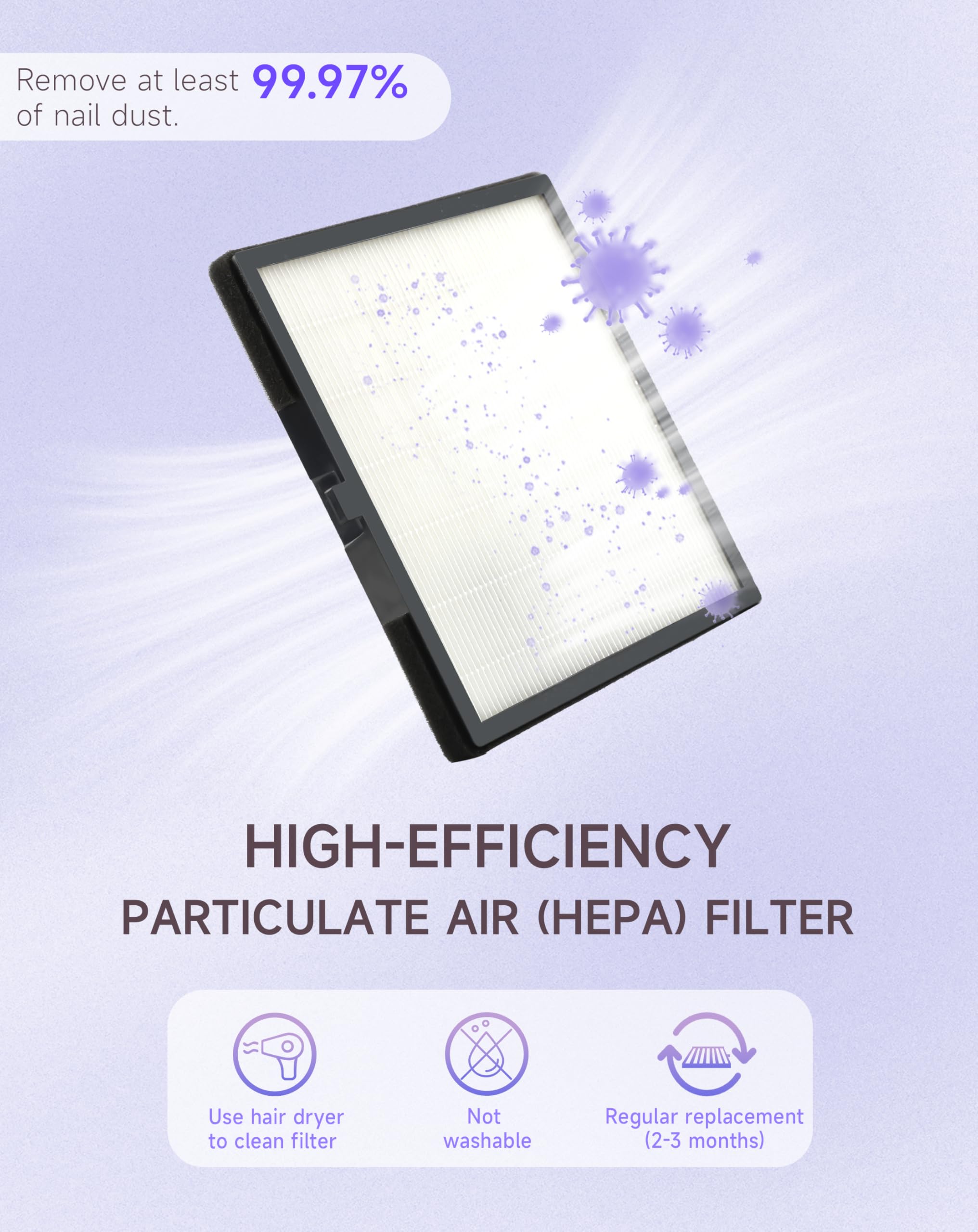 BRANTMAKER nail-dust-collector-heat-dissipation maintains stable performance.