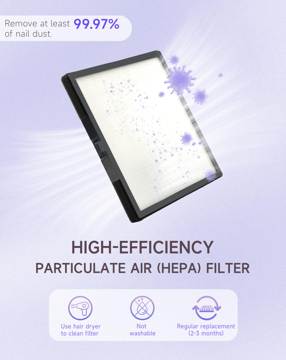 BRANTMAKER nail-dust-collector-heat-dissipation maintains stable performance.