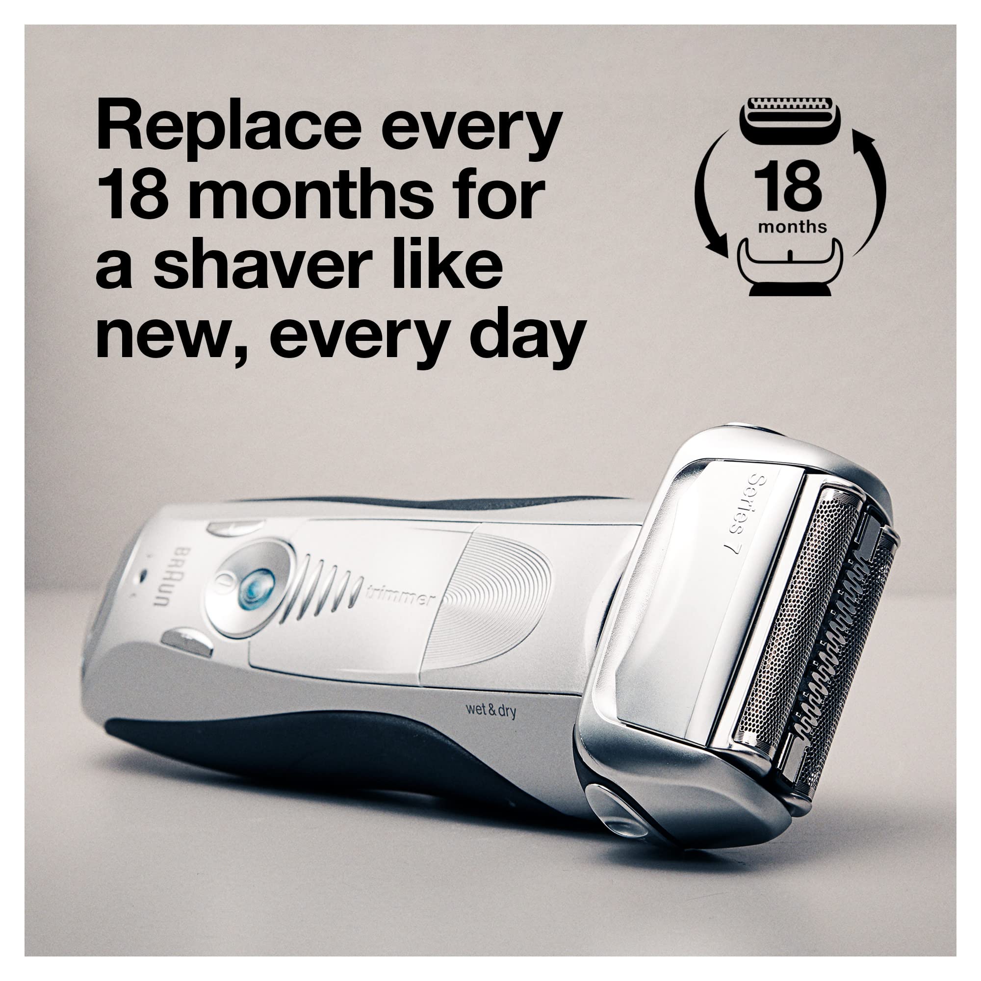 Braun Series 7 70S installation step visual for simple replacement