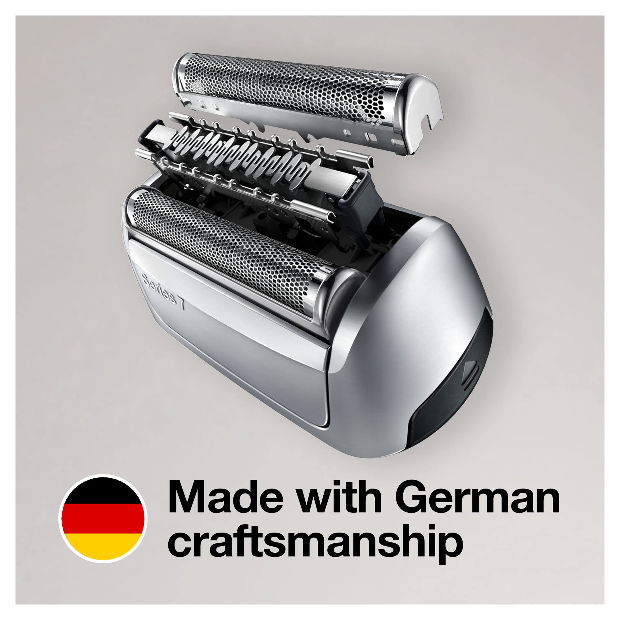 Braun Series 7 precision-cutting blades deliver consistent shaves