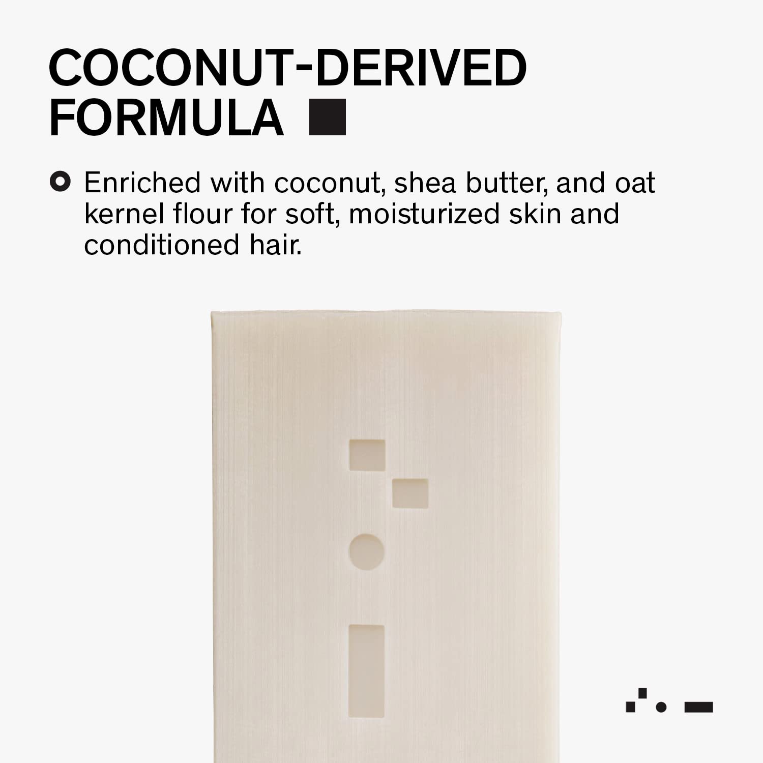 Bravo Sierra bar ingredients coconut shea-oat provide moisturized skin