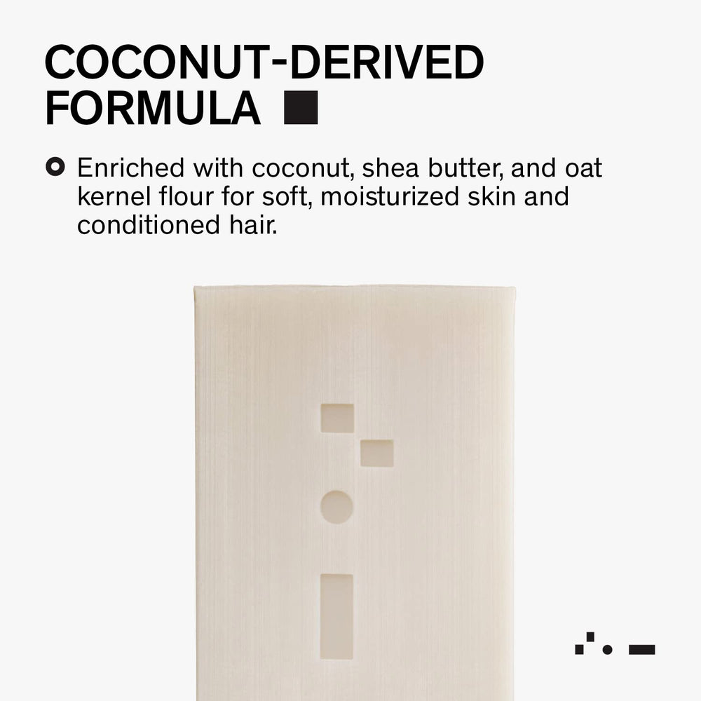 Bravo Sierra bar ingredients coconut shea-oat provide moisturized skin