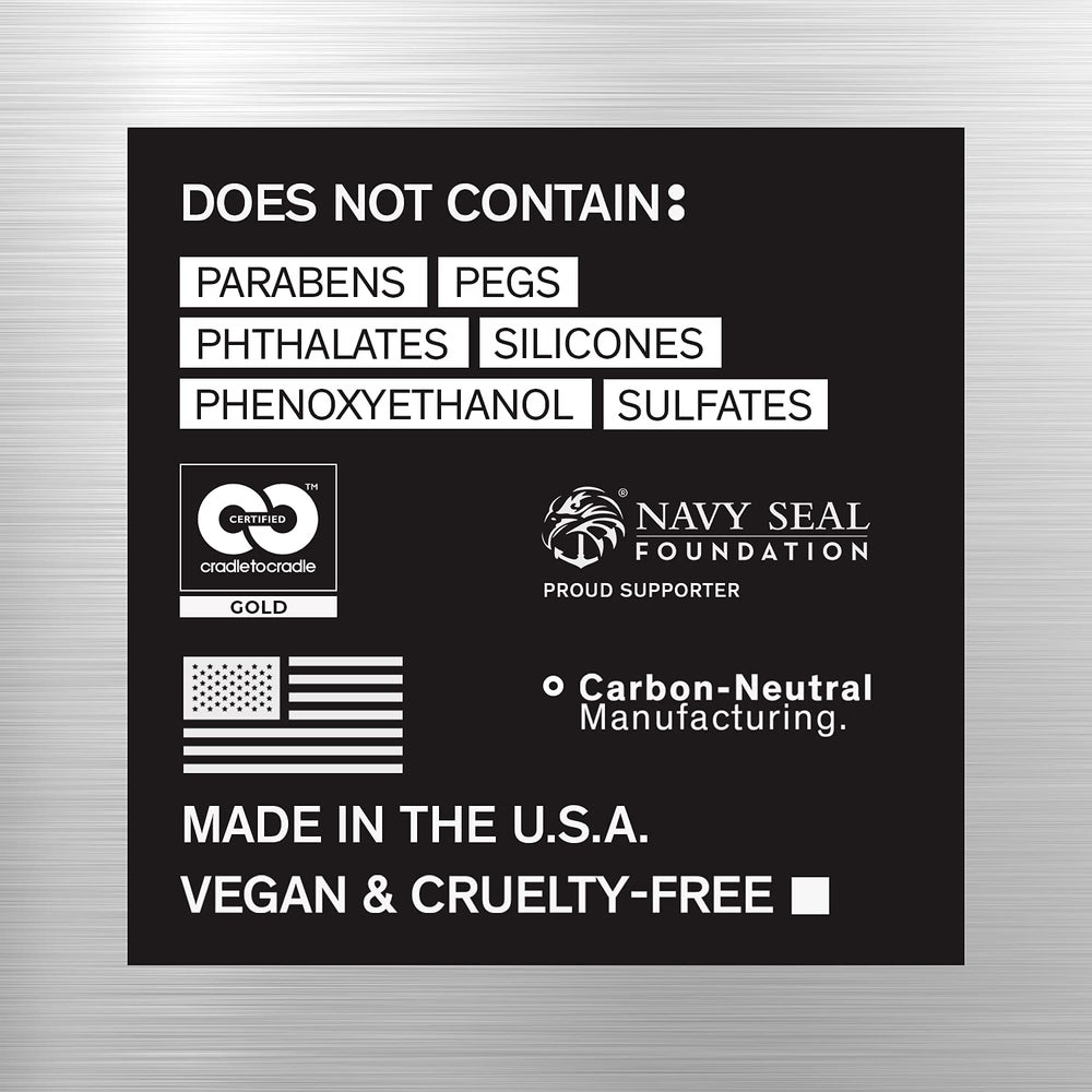 Bravo Sierra cradle-to-cradle bronze certified badge; sustainable, vegan, cruelty-free