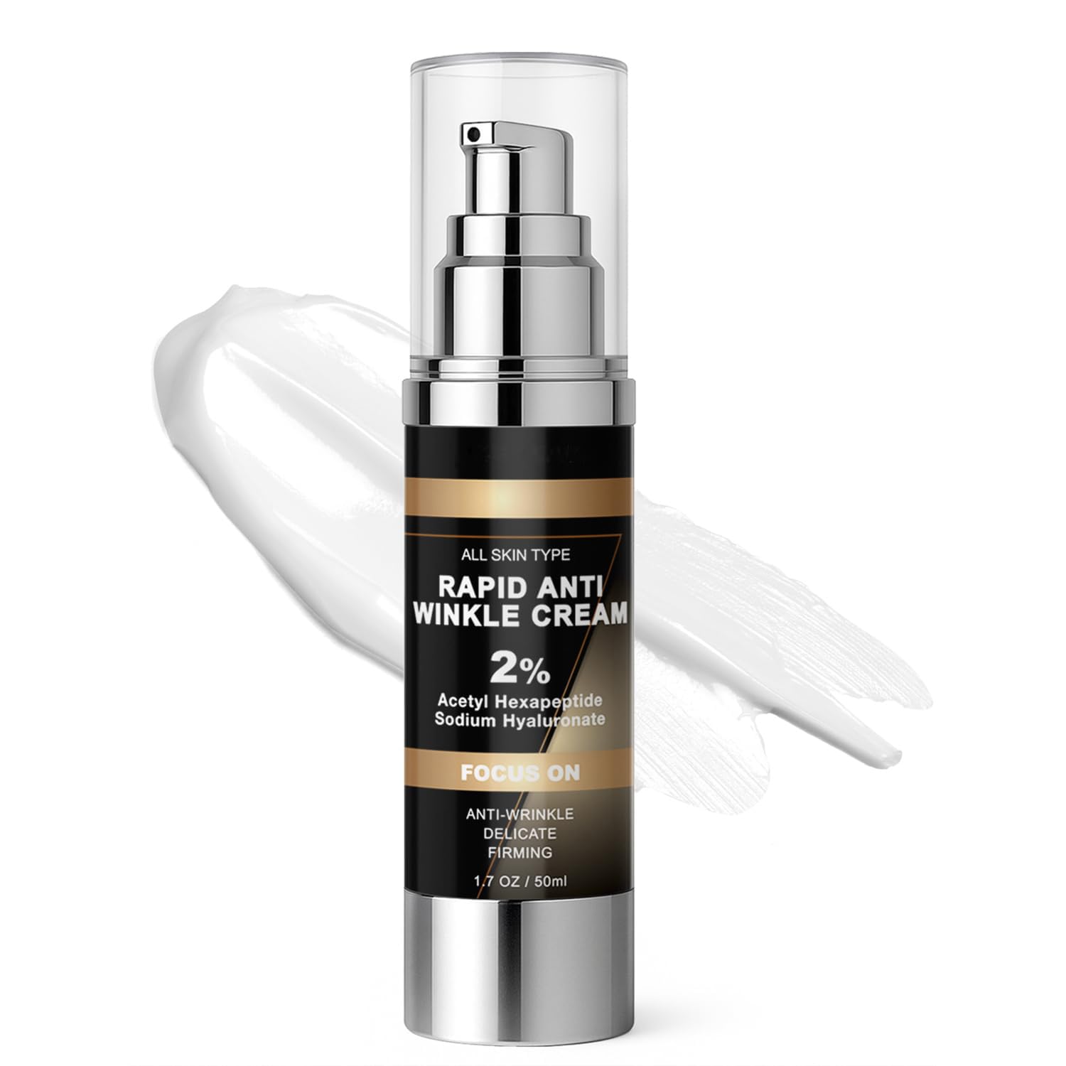 Breavo Wrinkle Cream shown in morning-night routine setup for skincare.