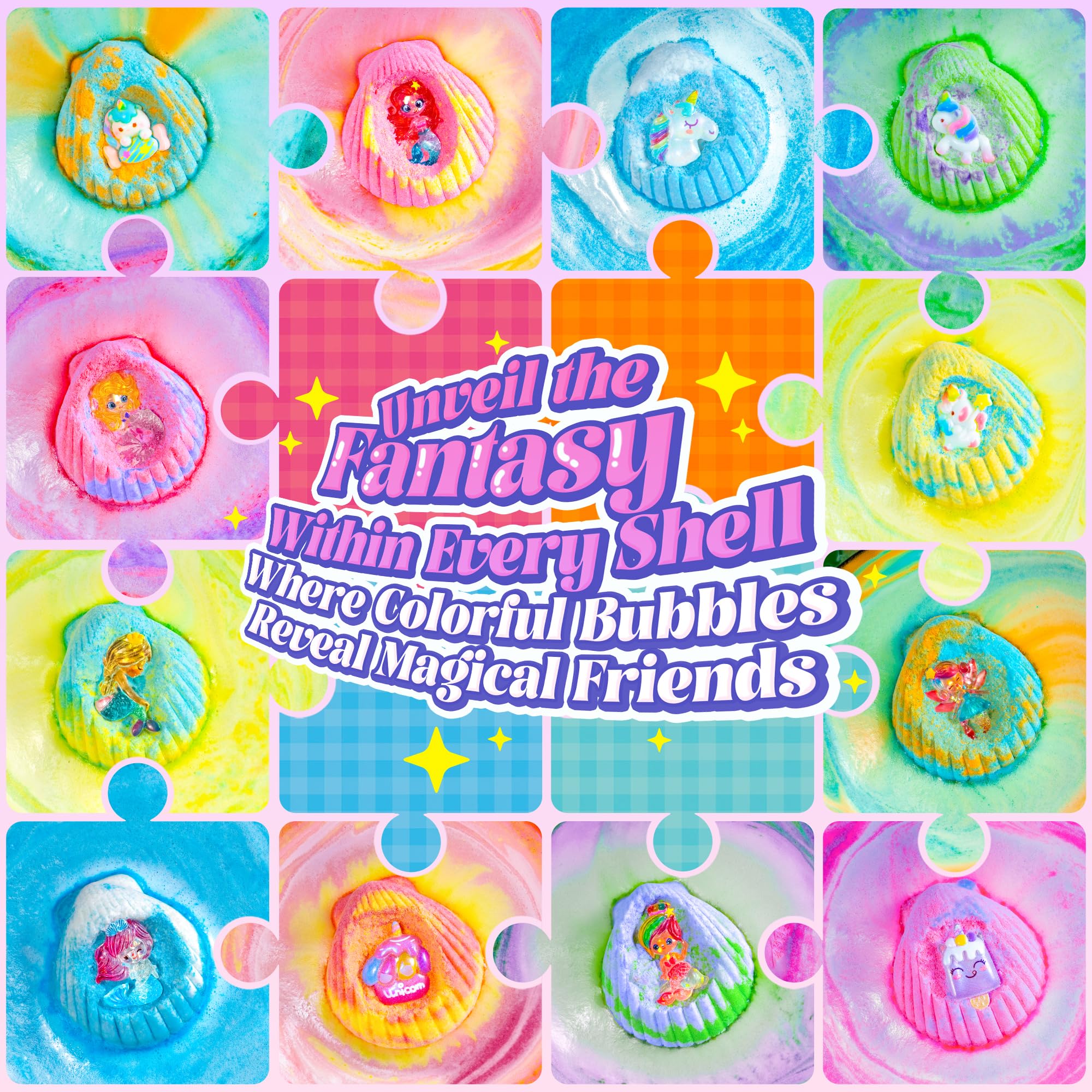 BreezeDream gift-ready packaging with mermaid and unicorn sets.