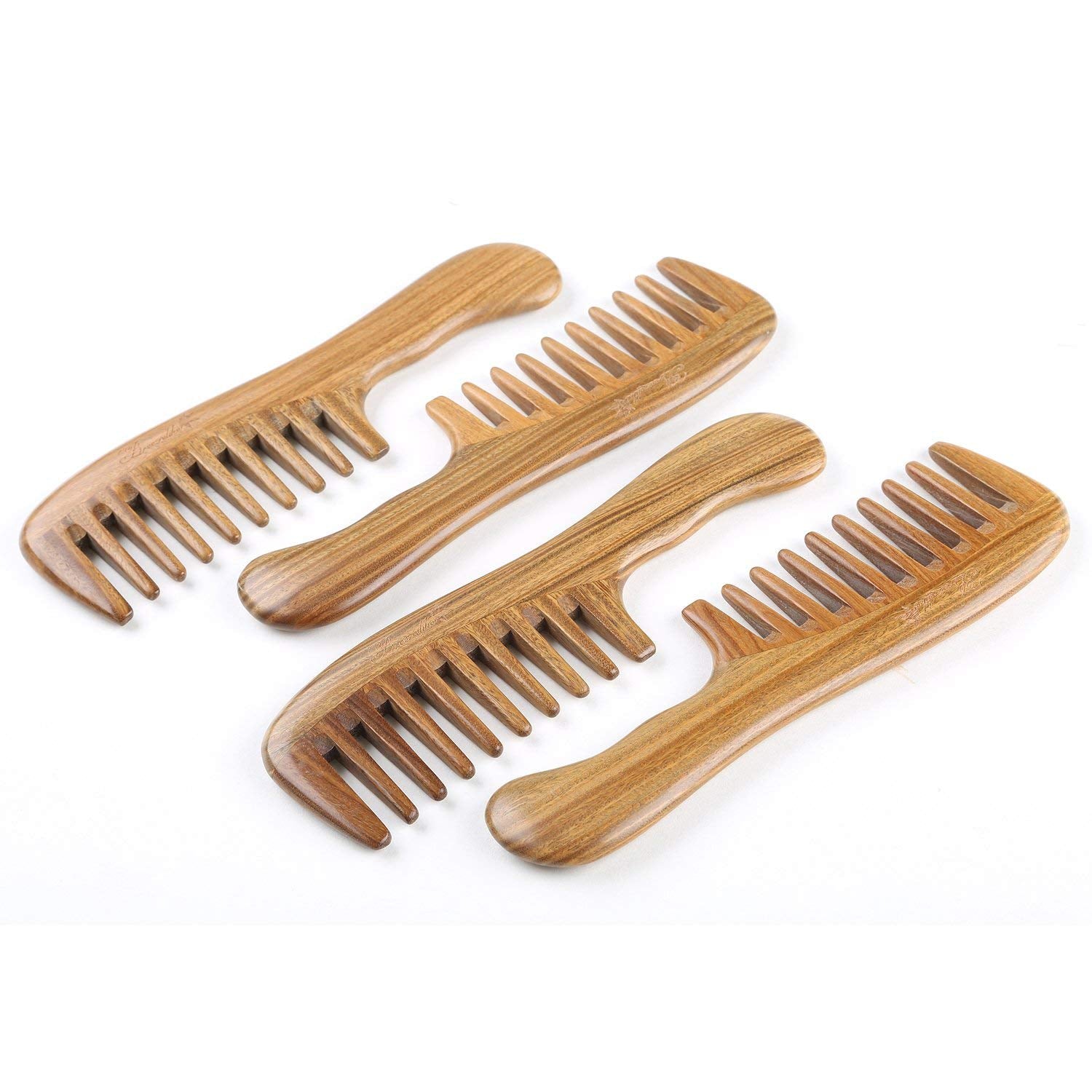 Breezelike sandalwood hair comb natural fragrance enhancing the styling routine