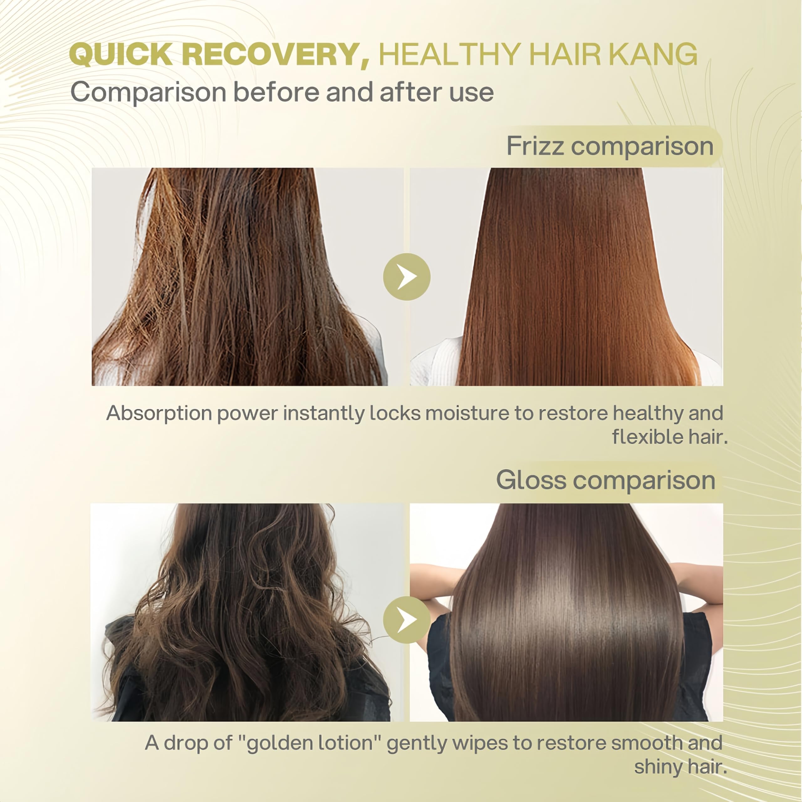 Bremod Performance 10in1 Hair Serum anti-static technology reduces flyaways.