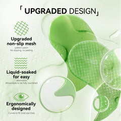 BREYLEE Aloe Vera Eye Masks grid design keeps patches in place.