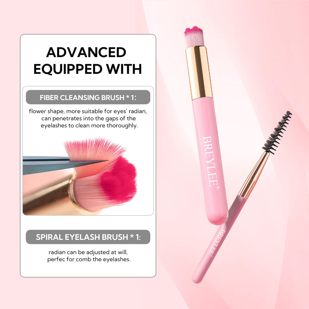 BREYLEE lash-cleanser-kit-packaging showing complete home and salon set