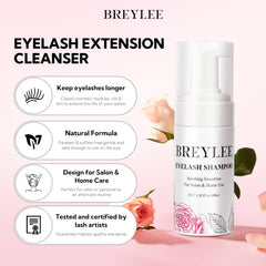 BREYLEE lash-cleansing-brush for precise cleaning around lash extensions