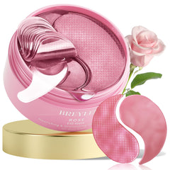 BREYLEE Rose Eye Mask packaging shows premium packaging for easy storage or gifting