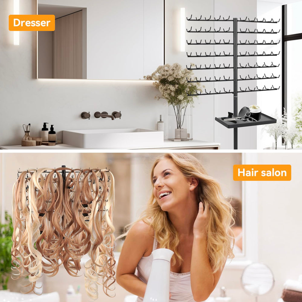 BRIAN & DANY gift-ready set with combs and clips enhances braiding sessions.