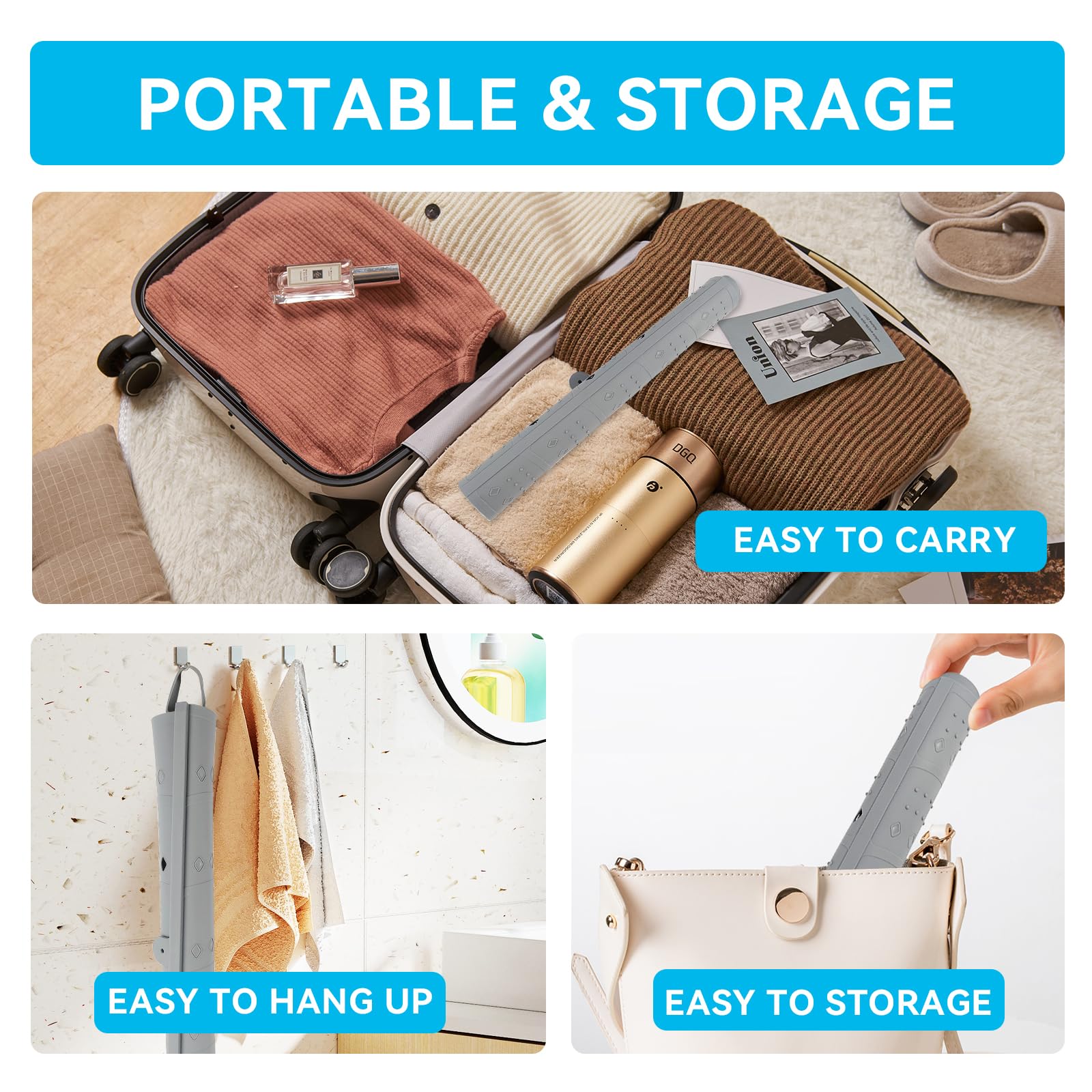 BRIAN & DANY makeup mat sink cover supports up to 10 pounds of tools