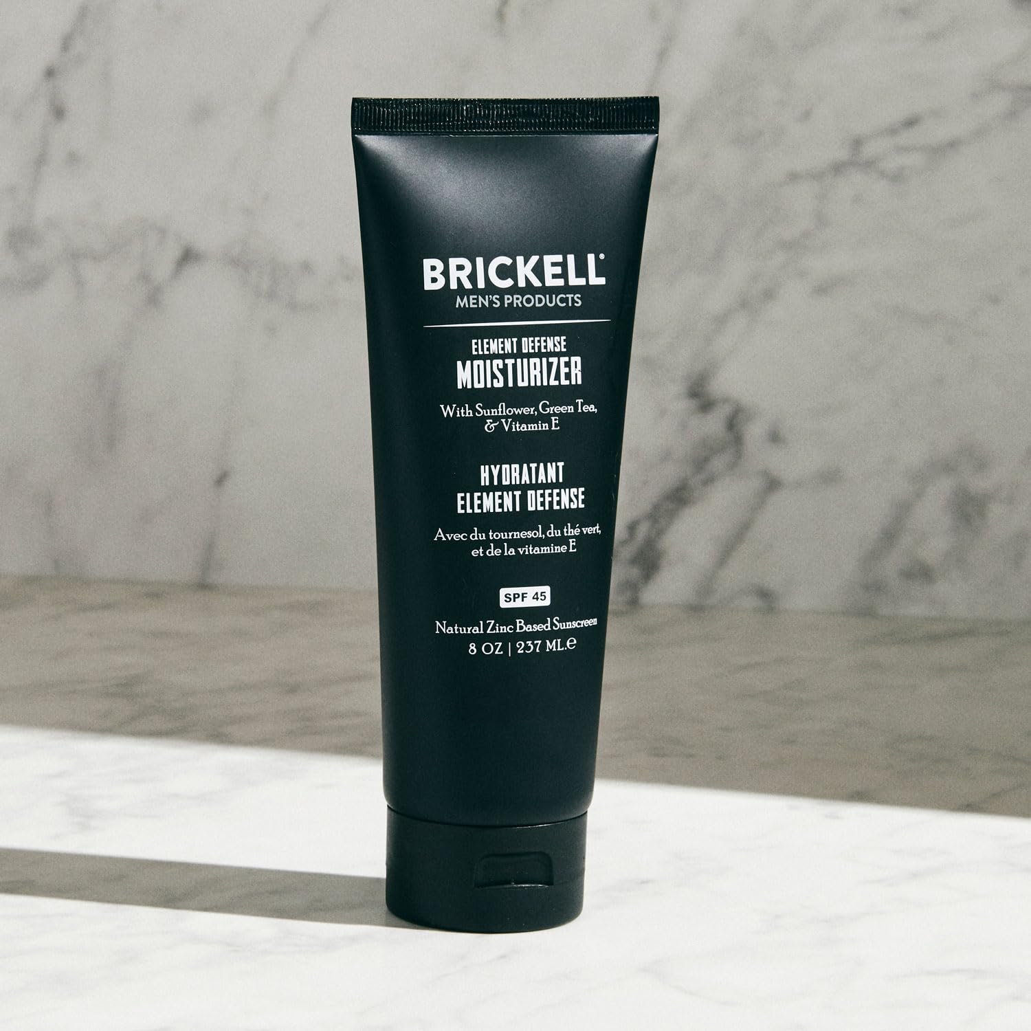 brickell element defense spf45 ingredients sunflower oil green tea showcase natural formula