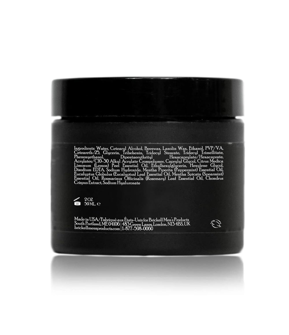 Brickell hyaluronic acid ingredient detail suggesting deep moisturization.