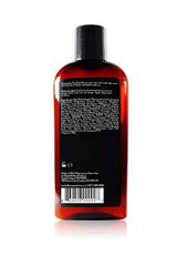 Brickell Instant Relief Aftershave application demonstrates quick-absorbing hydration after shaving