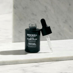 Brickell Men's Anti Aging Serum pump-dispense for easy, mess-free application.