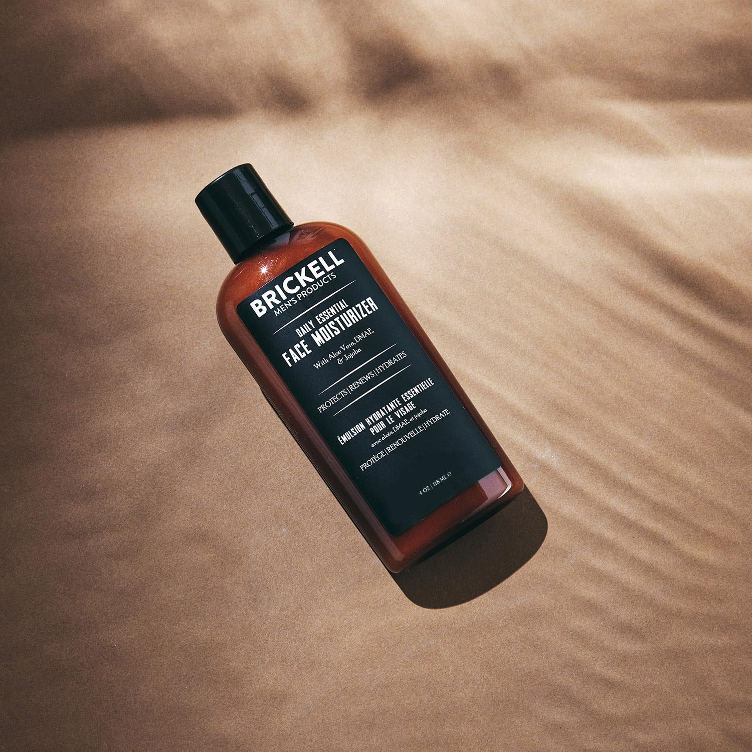 Brickell Men's Daily Essential Moisturizer hyaluronic acid helps hydration for a plumper feel.