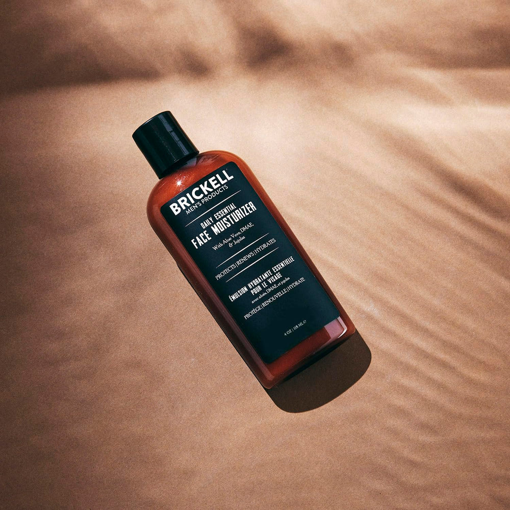 Brickell Men's Daily Essential Moisturizer hyaluronic acid helps hydration for a plumper feel.