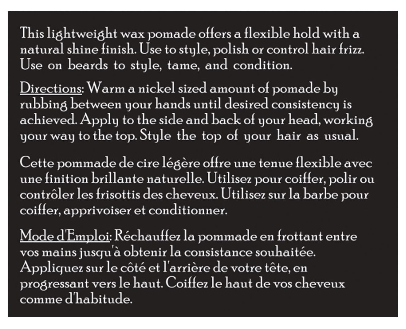 Brickell Men's pomade jar styled look for a polished appearance.