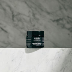Brickell Men's Retinol Face Moisturizer night-routine image shows easy daily nighttime skincare