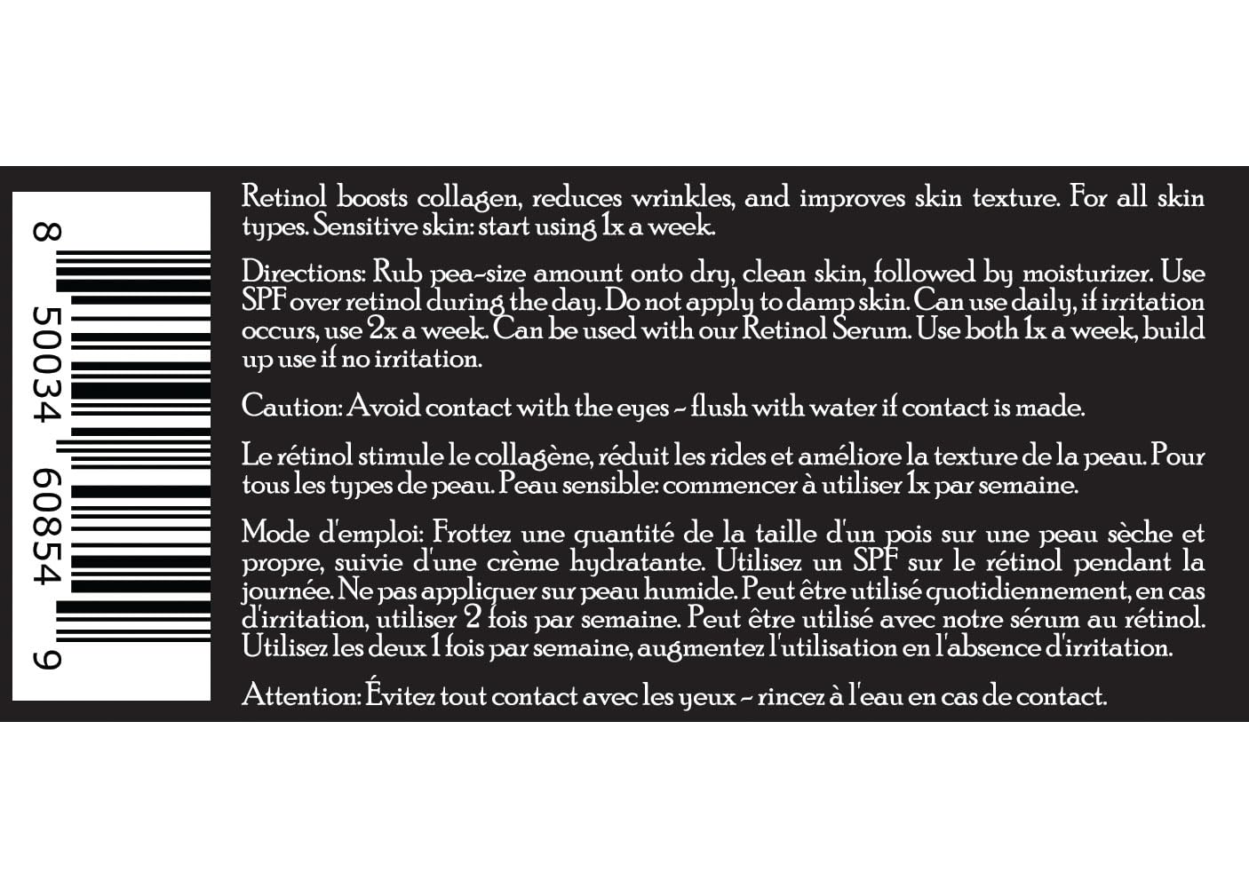 Brickell Men's Retinol Face Moisturizer texture close-up showcases rich, non-greasy hydration